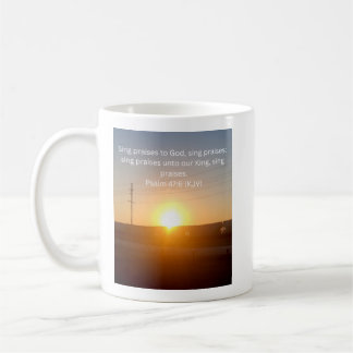 Sonnenaufgang-Zug-Kaffeetasse Kaffeetasse