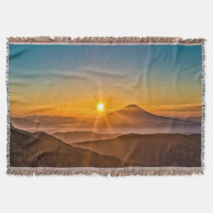 Sonnenaufgang zwischen den Hügeln Decke