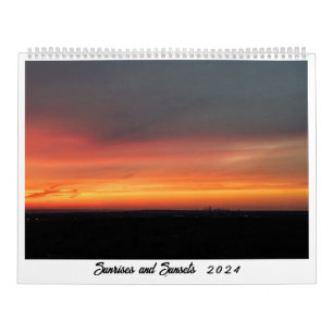 Sonnenaufgänge und Sonnenuntergänge 2024 Kalender