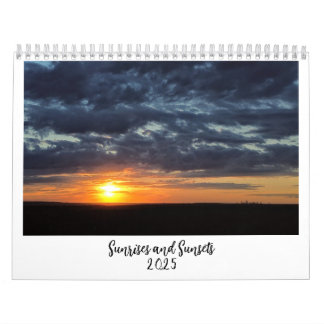 Sonnenaufgänge und Sonnenuntergänge 2025 Kalender