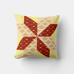 Sonnenaufgangs-Quilt-Pillow Kissen
