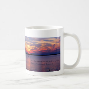 Sonnenaufgangscripture-Tasse Kaffeetasse