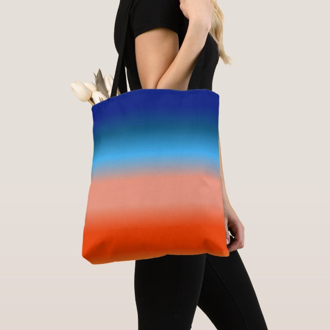 Sonnenaufgangsfarben Tasche (Von Nahem)