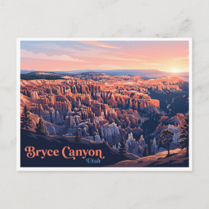 Sonnenaufgangspunkt, Bryce Canyon National Park Ut Postkarte