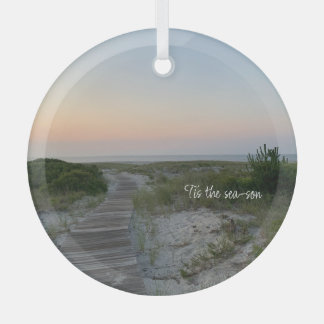 Sonnenaufgangsverzierung Ornament Aus Glas