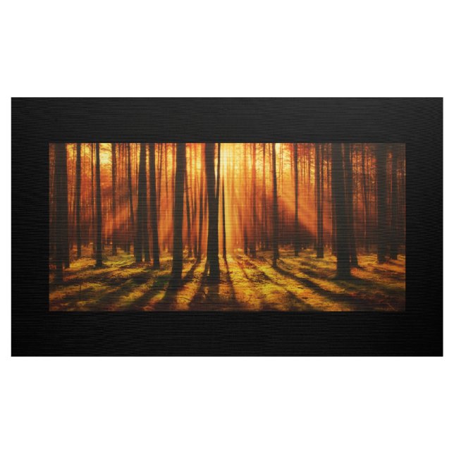 Sonnenaufgangswald Stoff (Yard (91,4 cm))