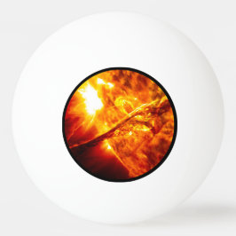 Sonnenausbruch - Riesige Protuberanz Tischtennisball