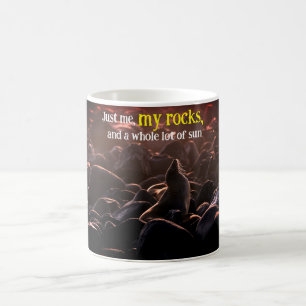 Sonnenbadender Seelöwe Kaffeetasse