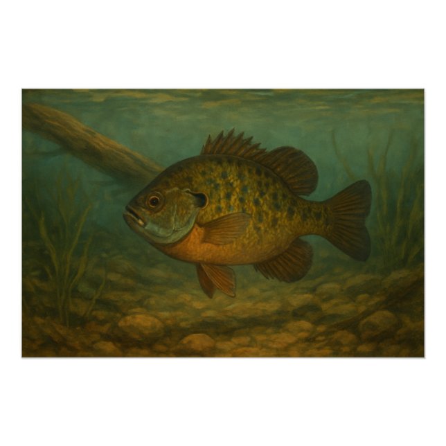 Sonnenbarsch Poster (Vorderseite)