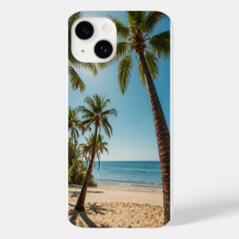 Sonnenbeleuchtete Palmen Case-Mate iPhone 14 Hülle