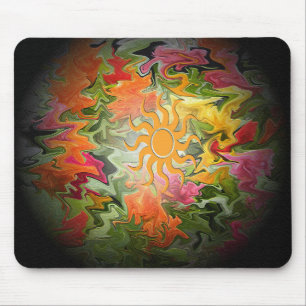 Sonnenbeleuchteter Garten... Mousepad