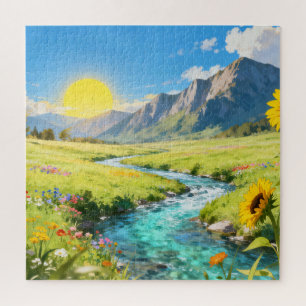 Sonnenbergs-Wiesen-Puzzle