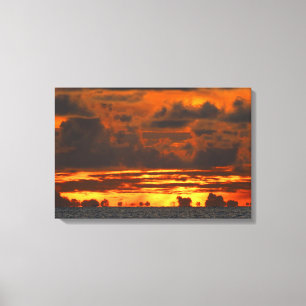 SONNENBESCHÄFTIGUNG 16x24 Leinwanddruck