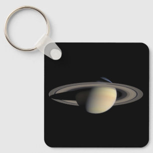 Sonnenbeschienener Saturn Gasriese Planet von Cass Schlüsselanhänger