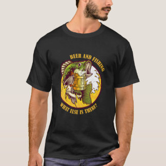 Sonnenbier und Fischen, was sonst noch T-Shirt