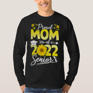 Sonnenblume 2022 Mama eines höheren Graduati 2022 T-Shirt