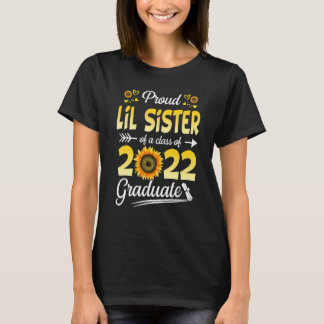 Sonnenblume 2022 Stolz-Lil-Schwester von 2022 Seni T-Shirt