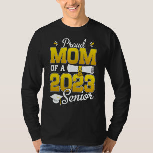 Sonnenblume 2023 Stolz Mutter eines 2023 Senior Ab T-Shirt