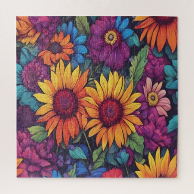 Sonnenblume #212 - - Puzzles (Vertikal)