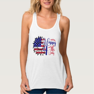 Sonnenblume 4. Juli Tank Top