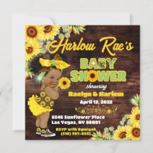 Sonnenblume Afro Baby Girl-Yellow Rustic Baby Dusc
