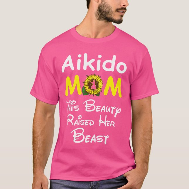 Sonnenblume Aikido Mama Diese Schönheit hat ihr di T-Shirt (Vorderseite)