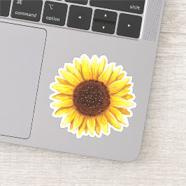 Sonnenblume Aufkleber