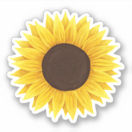 Sonnenblume Aufkleber