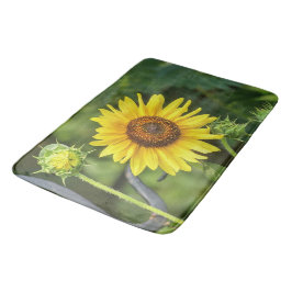 Sonnenblume Badematte