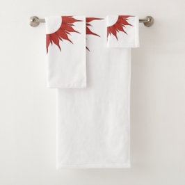 Sonnenblume Badhandtuch Set