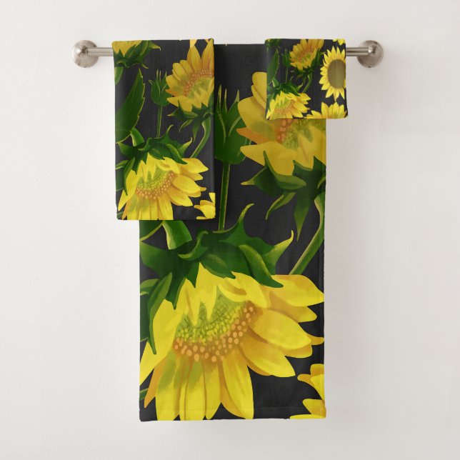 Sonnenblume Badhandtuch Set (Insitu)