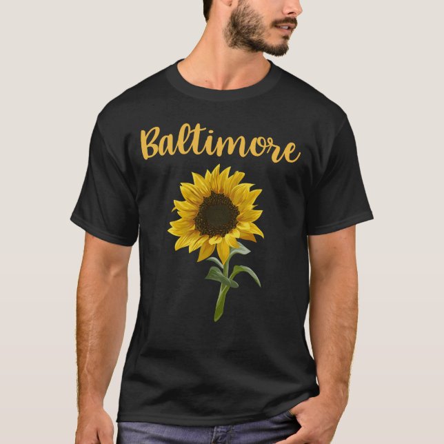 Sonnenblume - Baltimore T-Shirt (Vorderseite)