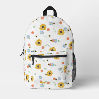 Sonnenblume Bedruckter Rucksack