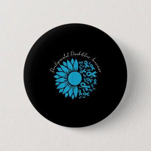 Sonnenblume Blaues Band Entwicklungsstörungen A Button