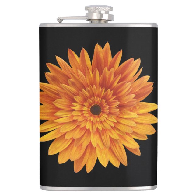 Sonnenblume Blume Blumen    Flachmann (Vorderseite)