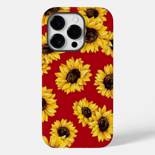 Sonnenblume Blume für iPhone 14 Pro Max-Hüllen Case-Mate iPhone 14 Pro Hülle (Rückseite)