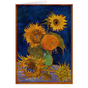 Sonnenblume-Blumenkunst GalleryHD Van Gogh sechs