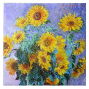 Sonnenblume-Blumenstrauß Fliese