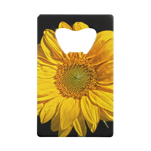 Sonnenblume Bocna Geldbeutel Flaschenöffner (Vorderseite)