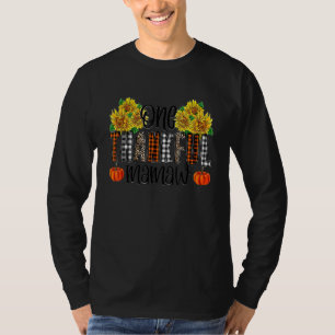 Sonnenblume Buffalo Kariert One Dankeschön Mama Th T-Shirt