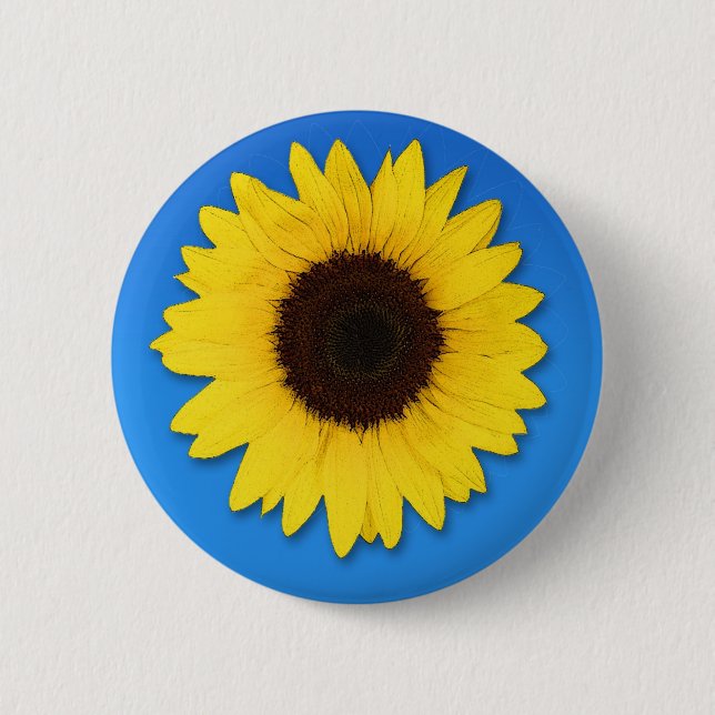 SONNENBLUME BUTTON (Vorderseite)