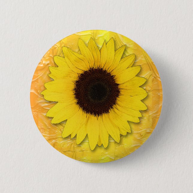 SONNENBLUME BUTTON (Vorderseite)