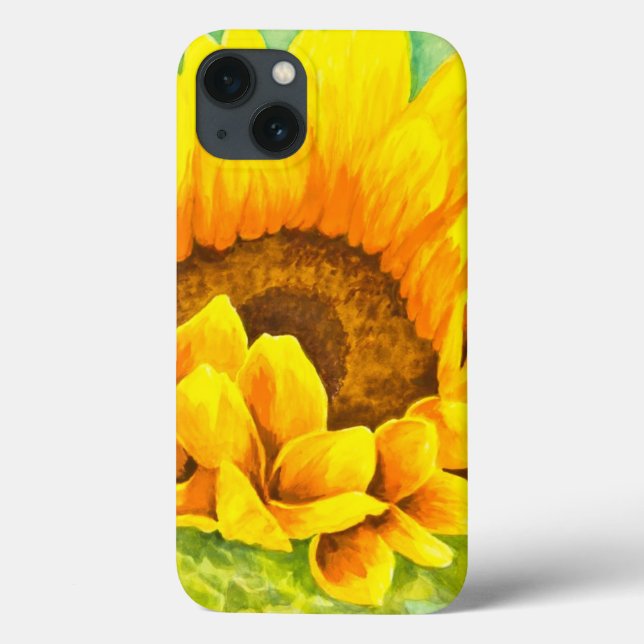 Sonnenblume Case-Mate iPhone Hülle (Rückseite)