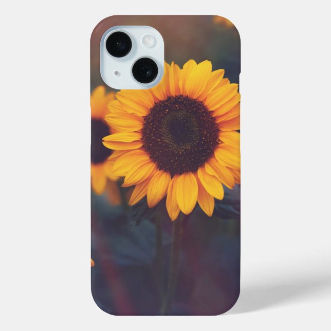 Sonnenblume Case-Mate iPhone Hülle (Rückseite)