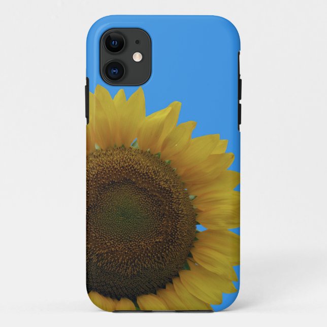 Sonnenblume Case-Mate iPhone Hülle (Rückseite)