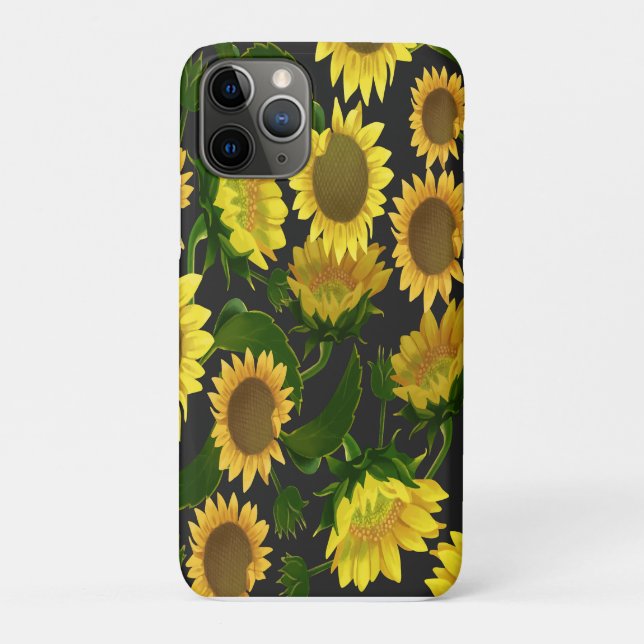 Sonnenblume Case-Mate iPhone Hülle (Rückseite)