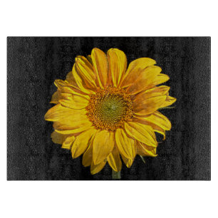 Sonnenblume cbcnm schneidebrett