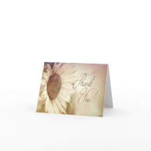 Sonnenblume - danke Mitteilungskarten -