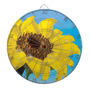 Sonnenblume Dartscheibe