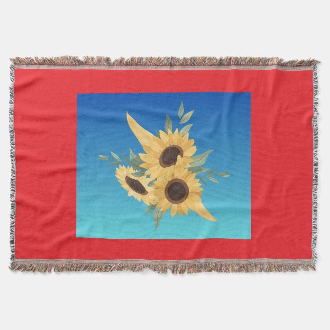 Sonnenblume Decke (Vorderseite)